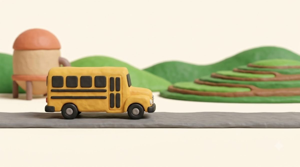 School bus tracking in Karnal